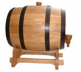 1.5L Oak wine barrel