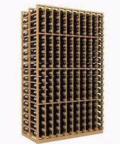 Wine cellar design! Large capacity Wine cellar wooden wine rack