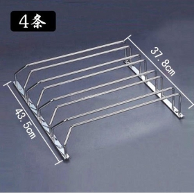 4 ROWS ELECTROPLATING WINE GLASS RACKS