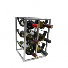 6 bottles wine racks with pu to protect the wine
