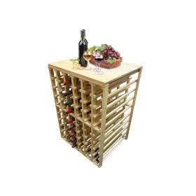 Wine cellar cabinet wooden wine holder for wine retailer wine rack