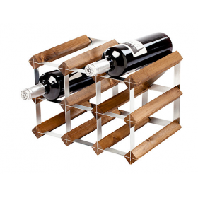 Pre- Assembled 9 bottle Wine Rack,racks for 9 wine bottles