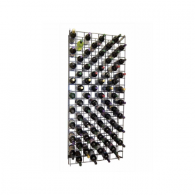 New Here Large capacity metal lattice wine rack, 152 bottle wine display racks