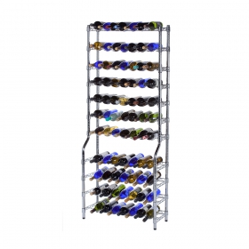 Big Commercial Tall Metal Wine Display Racks