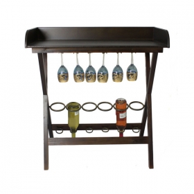 6 bottles tabletop mordern wien racks with wine glass holders